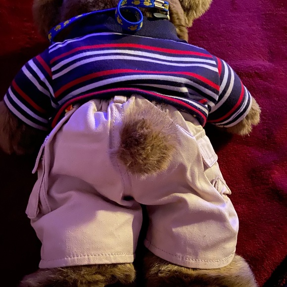 2007 Build -A-Bear Bearemy Teddy Bear Plush - Picture 2 of 3